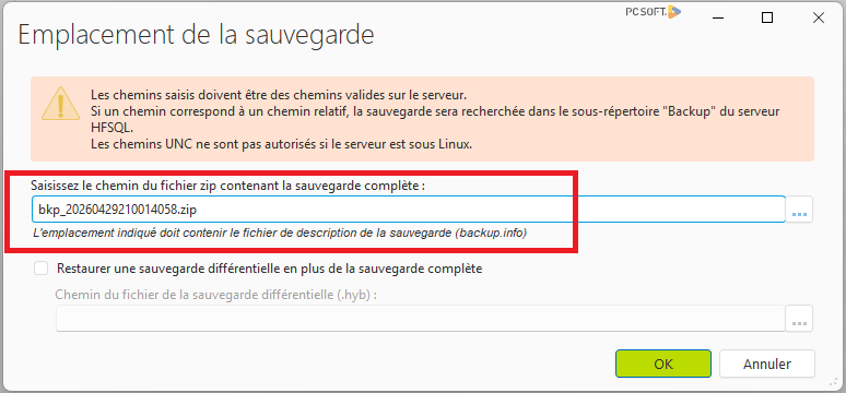 HFSQL : déployer une base de données existante sur le serveur d'une ...